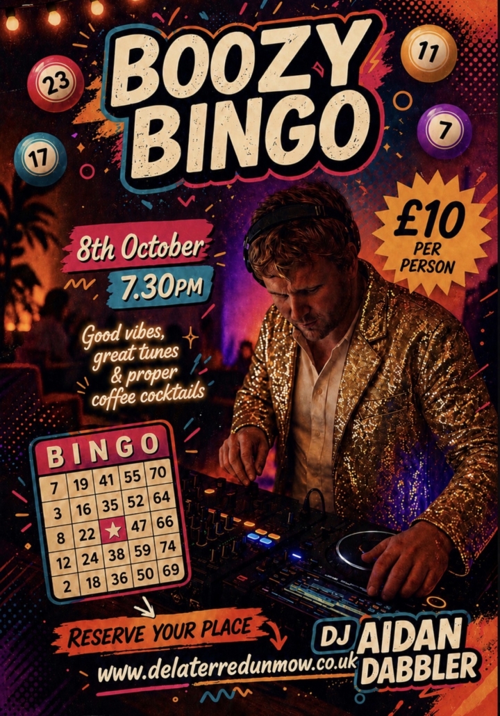 Boozy Bingo with DJ Aidan Dabbler