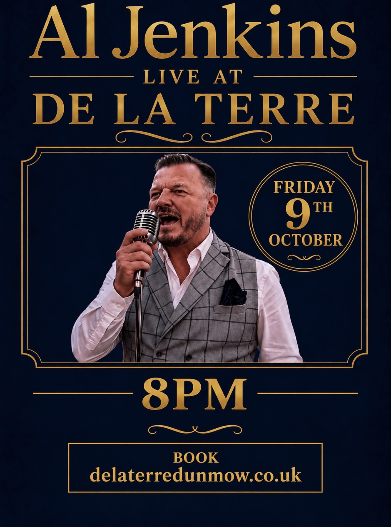 Al Jenkins Live at De La Terre