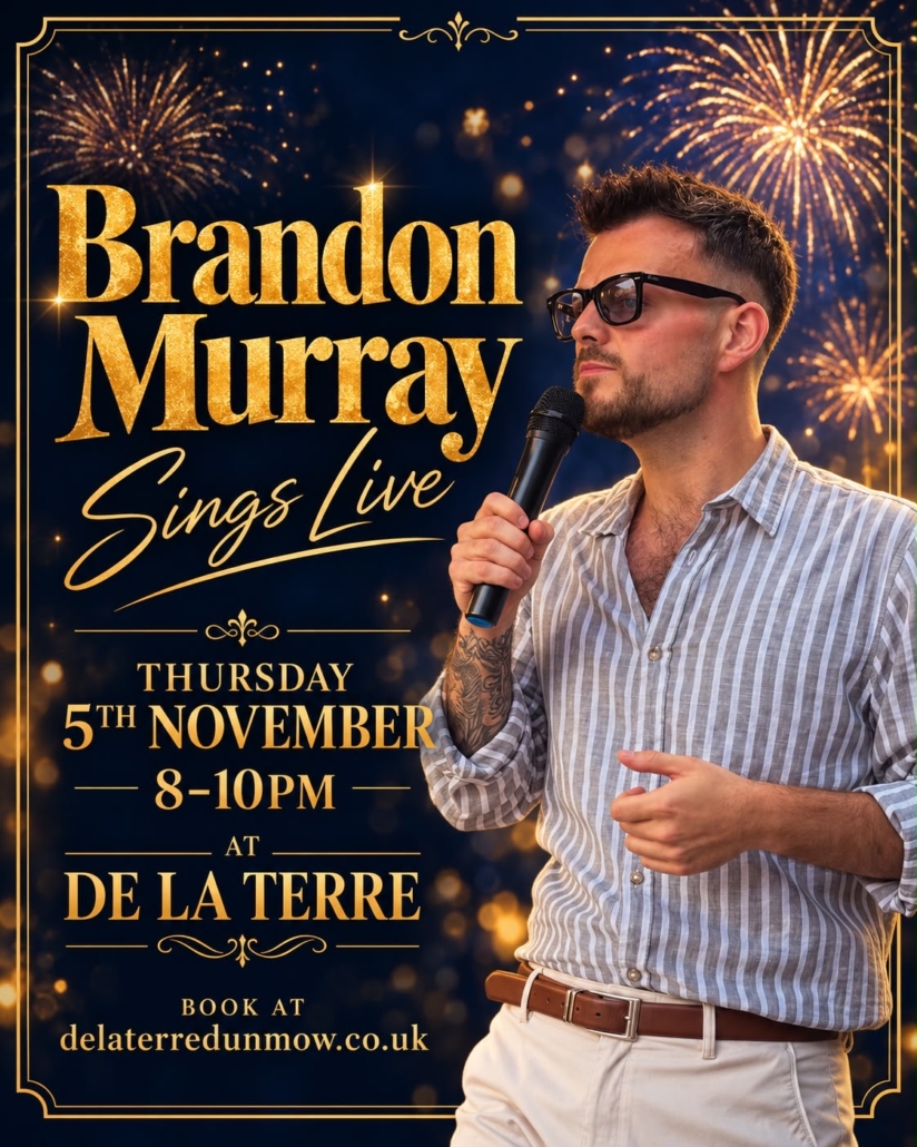 Brandon Murray Sings Live at De La Terre