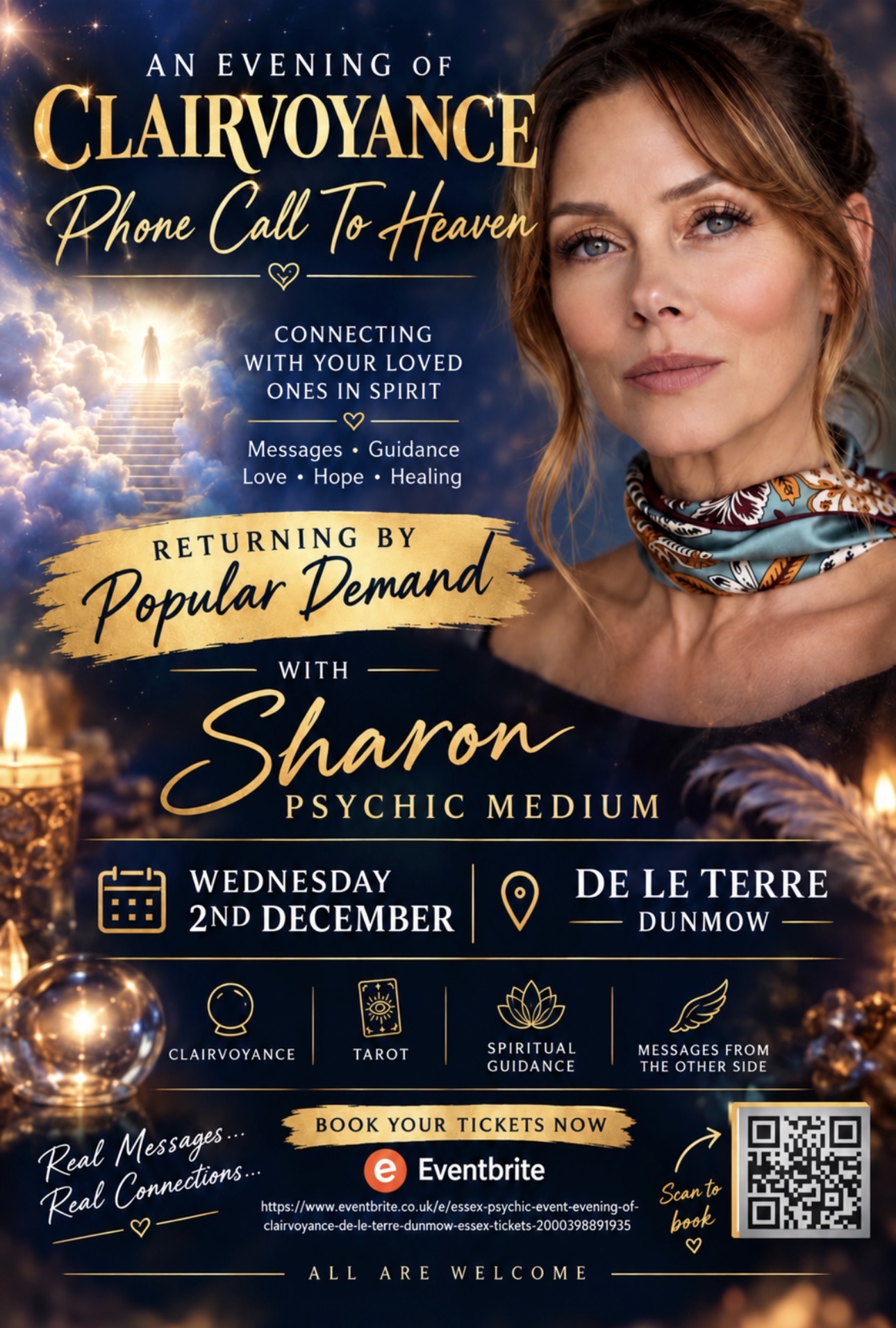 An Evening of Clairvoyance with Sharon Psychic Medium