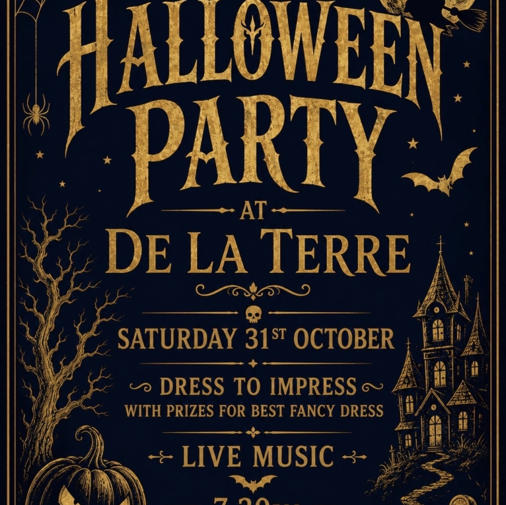 Halloween Party at De La Terre