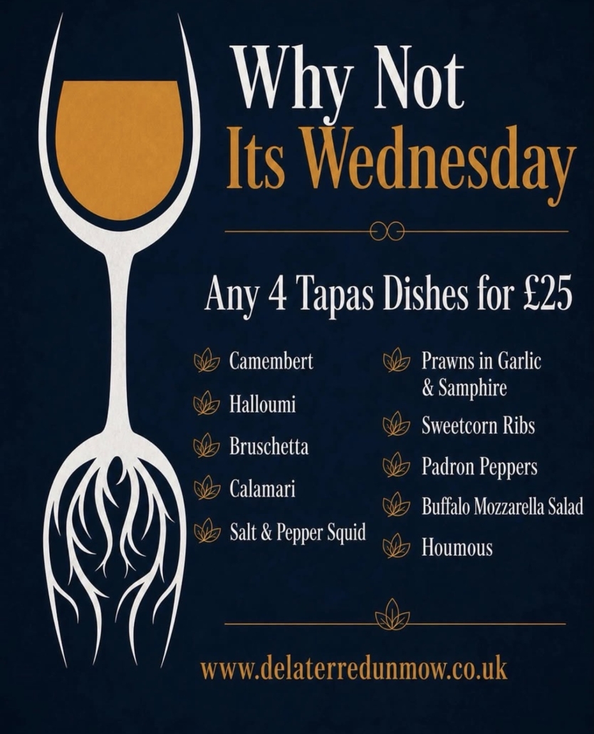 Why Not, It’s Wednesday — 4 Tapas for £25